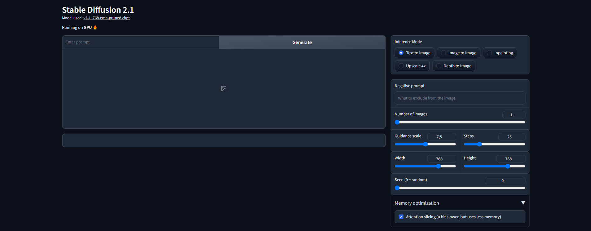 Stable Diffusion GUI